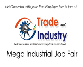 Mega Industrial Job Fair For Freshers: 30+ Companies : 1600+ Vacancies : On 29th March 2014