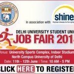 Delhi University Mega Job Fair 2014