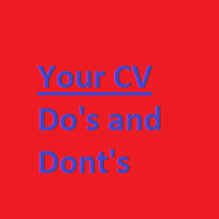 The Worst Things You Can Ever Do To Your CV
