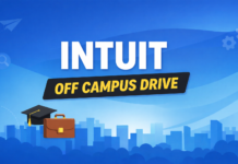 Intuit Off Campus Drive 2026 | Software Engineer | Apply Online intuit off campus.