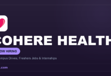 Cohere Health Off Campus Drive 2026 | Associate Software Engineer Cohere Health is hiring — off-campus drives, freshers jobs and internships in India