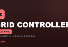 GRID India Recruitment 2026 | Executive Trainee GRID CONTROLLER is hiring — off-campus drives, freshers jobs and internships in India