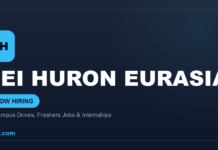 Huron Eurasia Off Campus Drive 2026 | Analyst – Data HEI Huron Eurasia is hiring — off-campus drives, freshers jobs and internships in India