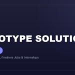 Monotype Solutions Hiring 2026 | Research Engineer Monotype Solutions is hiring — off-campus drives, freshers jobs and internships in India