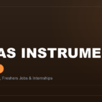Texas Instruments Hiring 2026 | Software Engineer Texas Instruments is hiring — off-campus drives, freshers jobs and internships in India
