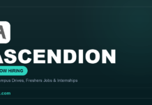 Ascendion Hiring 2026 | AI/ML/Gen AI Engineer Ascendion is hiring — off-campus drives, freshers jobs and internships in India