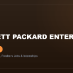 Hewlett Packard Enterprise Hiring 2026 | Technical Support Hewlett Packard Enterprise is hiring — off-campus drives, freshers jobs and internships in India