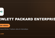 Hewlett Packard Enterprise Hiring 2026 | Software Consulting Hewlett Packard Enterprise is hiring — off-campus drives, freshers jobs and internships in India