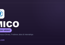 Mico Internship For 2026 & 2027 Batch | Data Science Intern Mico is hiring — off-campus drives, freshers jobs and internships in India